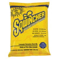 Sqwincher Corporation 016403-LA Sqwincher 47.66 Ounce Instant Powder Pack Lemonade Electrolyte Drink - Yields 5 Gallons (16 Each